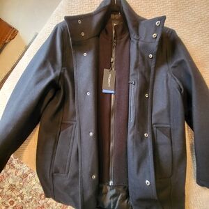 NEW - Marc New York Men's Black Military Jacket
